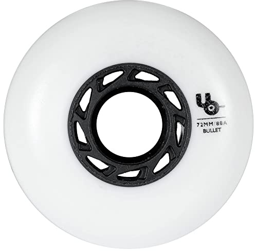 Undercover Inline Skate Rollen Team 72, 72mm / 86A, für Urban und Fitness, 4er-Pack