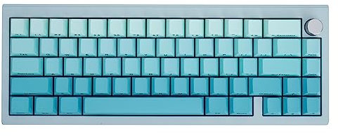 Gradient Blaues Cyan Keycaps 125 Tasten PBT Dye Sub Cherry Profil Tastenkappen Set Fit für Cherry Mx Schalter Mechanische Tastatur