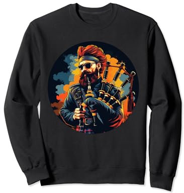 Lustiges Dudelsack-Kostüm Sweatshirt