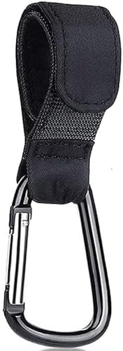 1–10 Stück Kinderwagenhaken, Schnallen-Clip, Aluminiumlegierung, Karabiner, Wagen, Organizer, Wickeltasche, Einkaufskinderwagen, Haken, Schnalle, Kinderwagen-Aufhänger (Farbe: 1 Stück)