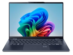 acer Swift 14 AI (SF14-51-58HR) 14 OLED WQ2.8K / Intel® Core™ Ultra 5 Prozessor 226V / 16 GB LPDDR5X / 1.000 GB PCIe Gen4 SSD/Intel® Arc™ Grafik 130V / Windows 11 Home/Steam Blue