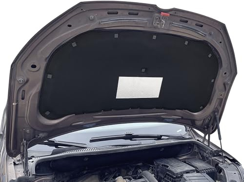 LYHH Coussin d'isolation Phonique de Capot Avant Voiture, pour VW Touran 1.4T 2011-2015 Tapis d'isolation Thermique de Moteur Avant Tampon insonorisant