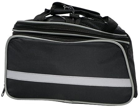 OHPHCALL Fahrrad-rücksitztasche Gepäckträgertasche Satteltasche Hintere Aufbewahrungstasche Kofferraumtasche wasserdichte Material Große Fassungsvermögen Reißverschlusstasche Hauptfach Seit