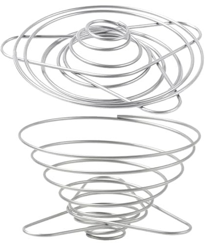 Gadpiparty 2piezas Taza De Filtro De Café De Acero Inoxidable Soporte Para Filtro De Cono De Gotero Reutilizable Accesorio Hogar Para Camping y Uso Diario