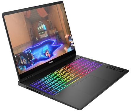 HP OMEN MAX 16-ah0007na Intel Core Ultra 9 275HX Laptop 40.6 cm (16) WQXGA 32 GB DDR5-SDRAM 1 TB SSD NVIDIA GeForce RTX 5080 Wi-Fi 7 (802.11be) Windows 11 Home Black