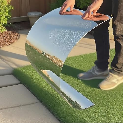 eryssgb Lámina de Techo Transparente,1,2mm Placas de Policarbonato,Paneles Tejados de Plastico Exterior,Impermeable,Cubierta de Reemplazo para Invernadero Jardin Terraza (1-25 Metros Opcional)