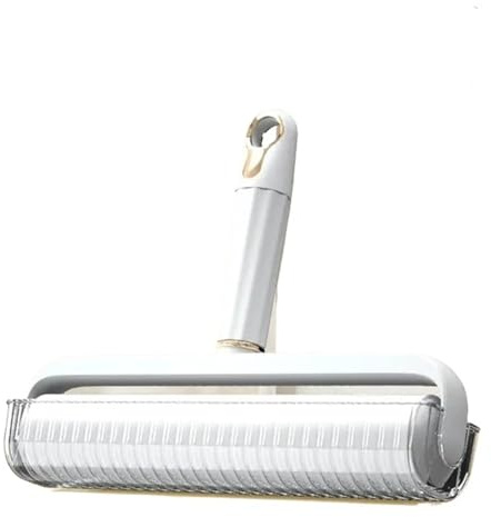 Rullo Levapelucchi 2 rulli adesivi larghi 24 cm for peli di animali domestici, rimuovi pelucchi portatile for vestiti, mobili, tappeti, rimozione cani e gatti, 6 rotoli Per Tutti I Tessuti(Color1)