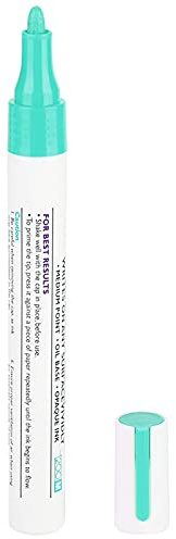 Picysa Penna per ritocco pneumatici, penna per ritocchi auto, pennarello professionale, impermeabile, per auto, per pneumatici, pennarelli, #-04, Plastica, Nessuna pietra preziosa