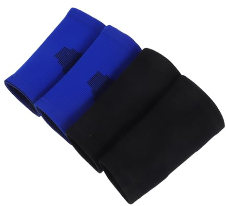 Toddmomy Manicotti Compressione per 2 Paia in Spandex e Nailon, Protezione del Gomito e Calore per Basket e Sport, Materiale Elastico e Design Minimalista