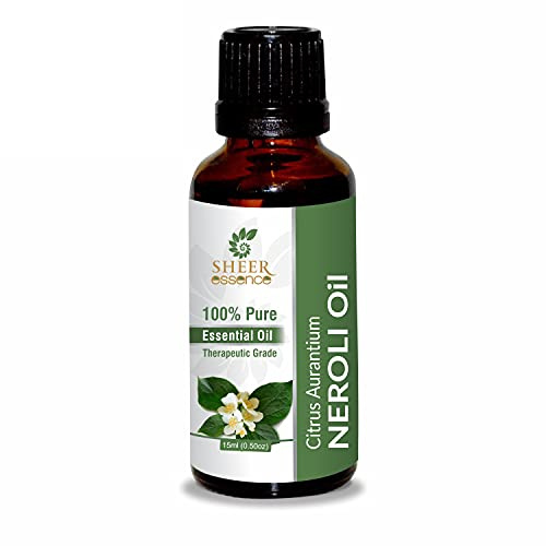 Neroli Oil |Orange Blossom Oil -(Citrus Aurantium)- Eesential Oil 100% Pure Natural Undiluted Uncut Therapeutic Grade Oil 0.16 Fl.OZ