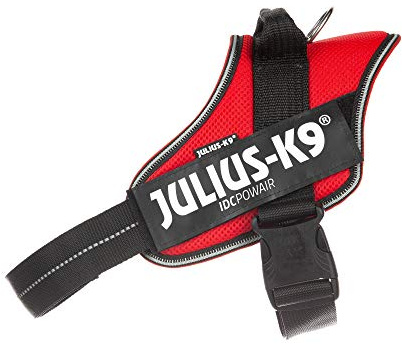 Julius-K9, IDC Powair Hundegeschirr, Größe: L / 1, Rot