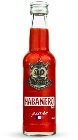Purée de Piment Fort Habanero Hellicious | Fabriquée en France