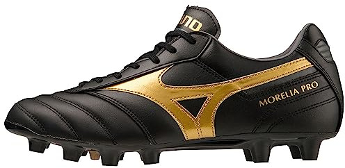 Mizuno Morelia Ii Pro Fußballschuhe, Unisex, Schwarz/Gold Darkshadow, 41 EU