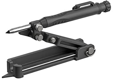 Multifunktionellt skrivverktyg, byggpenna gör-det-själv träbearbetning Scribe Gauge Scriber Line Maker mätverktyg