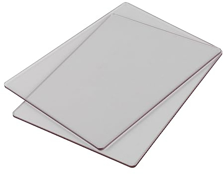 Rayher Schneideplatten, Set 2 Ersatzschneideplatten, Plattenmaße 150 x 197 mm, Stärke 3 mm, passend für die Rayher Stanz- und Prägemaschine A5, 50280000