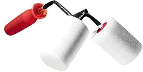 POCHY Rulli per verniciare Telaio a Rullo Rullo di Vernice a Doppia Faccia Pennello Cilindrico Angolo Pittore Rullo Pittura per Forniture di Pittura Domestica Fai da Te Comodo