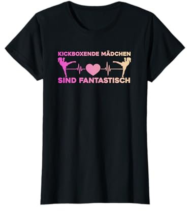 Kickboxen Damen Kampfsport Training Mädchen Kickboxen T-Shirt