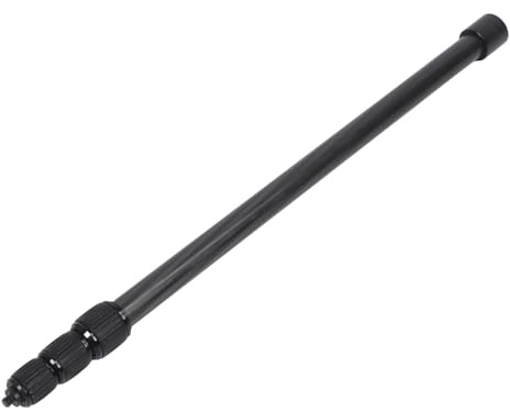 Asta di Prolunga per Fotocamera, Selfie Stick Monopiede Telescopico a 4 Sezioni, Fibra di Carbonio Leggera con Interfaccia da 1/4 di Pollice, per Action Camera DSLR