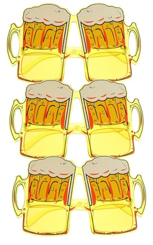 COLLBATH Lot De 3 Verres Uniques En Forme De Chope À Bière Verres En Plastique Créatifs Spéciaux Pour Halloween