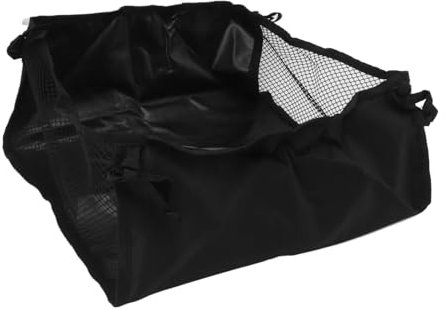 Rollstuhltasche aus 600D-Oxford-Stoff, Beweglich Unter Dem Sitz für Rollator, Schwarz