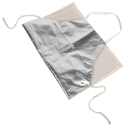 DOITOOL Delantal Aluminio Ignífugo Delantal Resistente Al Calor Para Soldar Para Taller Artesanal Para Soldadura Industrial