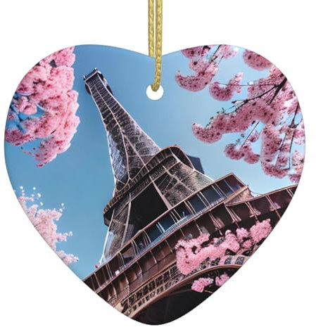 Ölgemälde Paris Eiffelturm Druck Kleine Erste Keramik Weihnachtsbaum Dekoration Weihnachtsdekoration Ornamente Geschenke