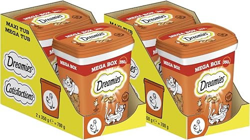 DREAMIES™ Mega Box mit Huhn 2 x 2 x 350g