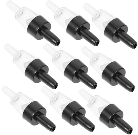 TOYANDONA 25pcs Fish Tank Check Valves Aquarium Check Valves for Air Pump Accessory for Regulator Aquarium Air Pump for Fish Tank Accessories