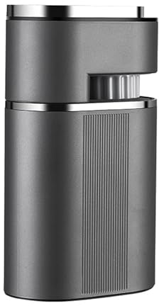 Tomvorks Macchina per caffè Portatile Pre-infusione Professionale a Bassa Pressione Dual Brew Facile Controllo Touchscreen per Estrazione Domestica a 9 Bar Caldo Freddo Grigio (Spina europea)