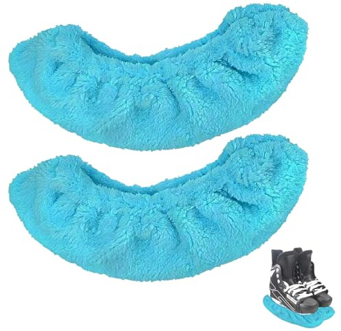 Kufenschoner Schlittschuhe Schoner,Schlittschuh Schoner Größe M,Kufenschutz Zubehör,Eishockey Elastische Kufenstrümpfe für Eishockey- & Schlittschuhe,Schlittschuhschoner für Damen Herren Schlittschuhe