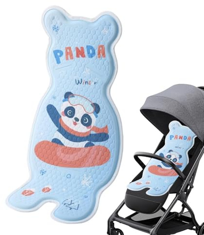 Cuscinetto Rinfrescante Seggiolino Auto,Fodera Traspirante Effetto Ghiaccio per Seggiolino Auto Bambini,cuscino rinfrescante passeggino | per viaggi all'aperto, spiaggia, campeggio, , sedia, altalena