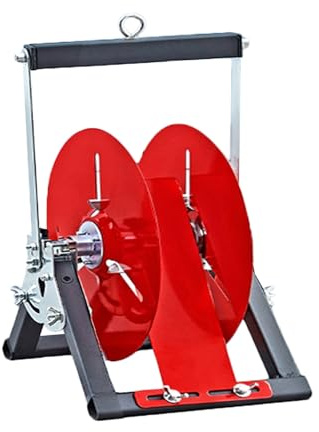 Heavy-Duty Cable Reel Holder and Dispenser for Electrical Wire Organization, Efficient Wire Pulling and Management