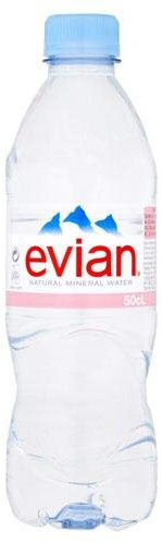 Evian | Mineral Water | 48 X 500Ml
