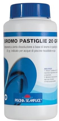 Piscina Semplice BROMO PASTIGLIE 20 gr (PS1513C12) conf. 1 kg