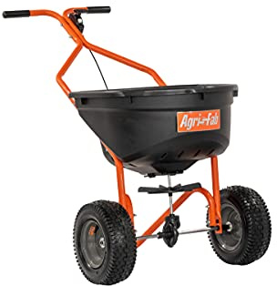 Agri-Fab Inc 45-0576 Épandeur à Poussoir Noir/Orange