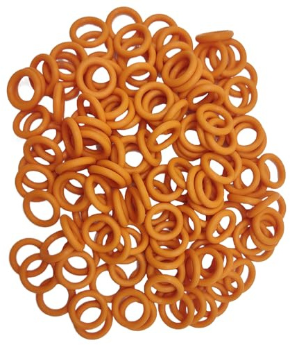1/4 Pressure Washer Quick Coupler O-Rings New Orange Seal Kits (100/Pack)