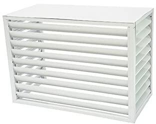 Copertura Esterna in Alluminio per condizionatori d'Aria e Pompe di Calore Nascondi la Tua unità AC con un'elegante Recinzione