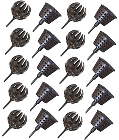 TOYANDONA 20piezas Caja De Fertilizantes Para Bonsáis y Macetas De Plástico Reutilizable Unidades Para Jardinería y Cultivo De Plantas