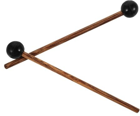 Milisten 2stücke Xylophon-schlägel Mit Weichem Gummikopf Für Snare-hammer Bass-drum-sticks Drum-sticks Ergonomischer Griff Für Percussion-instrumente