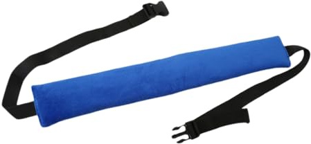 HEMOTON Correa de Seguridad Ajustable para Trona Portátil de Ñiño, Correa para Silla Alta, Cinturón para Asiento de Viaje Infantil, Color Azul, 1 Pieza
