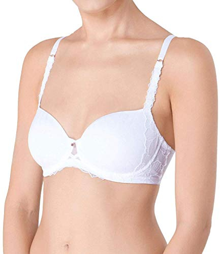 Triumph Women's Azalea Florale WP, Bra, WHITE