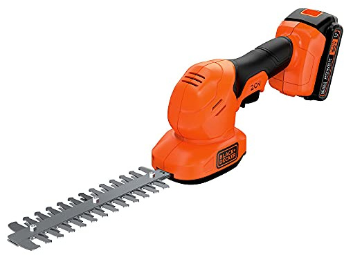BLACK+DECKER 20V MAX* POWERCONNECT 3/8 in. Cordless Shear Shrubber Kit (BCSS820C1)