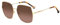 Carolina Herrera Unisex Her 0139/s Sunglasses, BKU/HA Gold Nude, 60