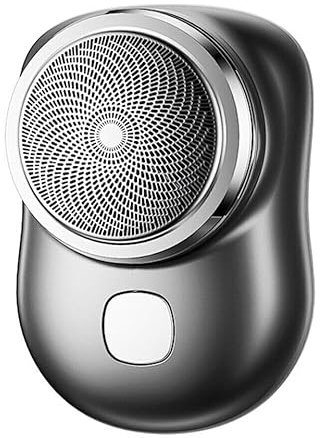 Mr. Gadget's Solutions Mini rasoir électrique portable, format de poche, lavable à l'eau et à sec, pour voyage, cadeau BES pour homme