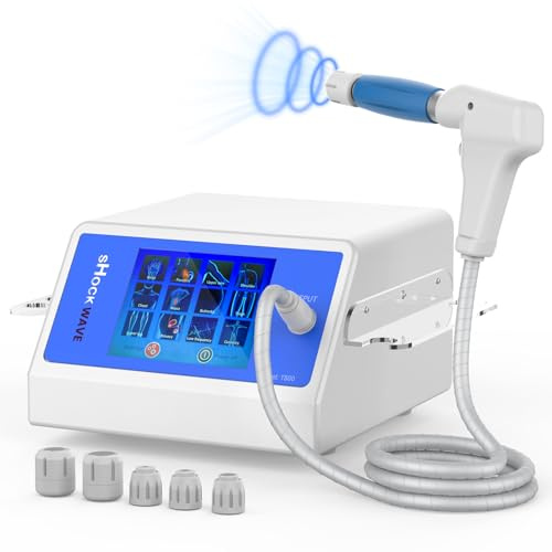 Zumifycool Shockwave Therapy Machine Professional ESWT,Efficient Pain Relief for Joint and Muscle,Shockwave Therapy for Back and Shoulder,Effective for Golfer's Elbow,Rotator Cuff Pain