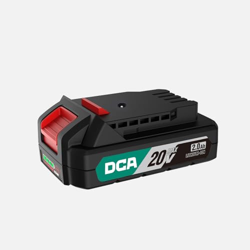 Batería de iones de litio de 20 V, 2,0 Ah con alta capacidad, herramienta compacta de 20 V, 0,81 lbs (FFBL2020-03)