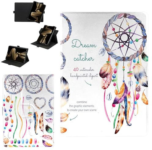 Custodia Compatibile per Redmi Pad 2 4G 11-pollici Tablet Cover Custodia Case [Funzione di rotazione a 360 gradi][Protezione rinforzata dei bordi contro le cadute] BMFL