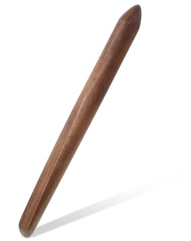 11 Inch Wooden Sourdough Spatula, Reusable Washable Spurtle for Sourdough Starter Practical Wooden Sourdoughs Tools for Kitchen Cooking Bread Mixing Stirring Stick(Dark Wood Color)