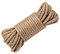 Wolike Hemp Rope,6mm Thick Rope Strong Natural Rope,Jute Rope for Craft Rope/Cat Scratching Rope/Garden Bundling(10 M/32 Feet) (6mm)