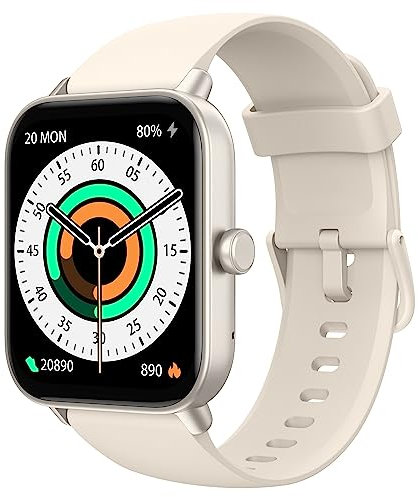 KALINCO Smartwatch per Bambini, Orologio Chiamate, Assistente Vocale, 100+ Sports, Gestione della Salute (Sonno, Frequenza Cardiaca, SpO2, Pressione), Lettore Musicale, Sveglia